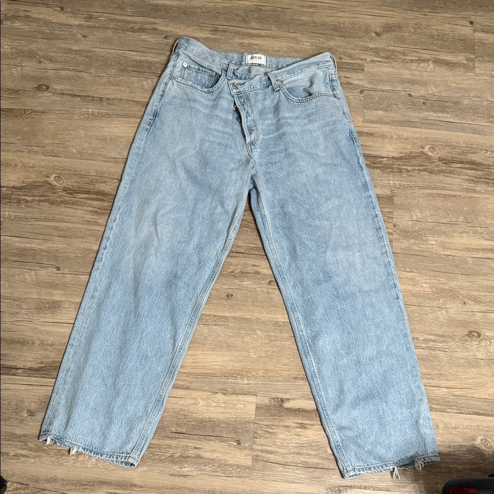 Agolde Light Wash Relaxed Men's Jeans